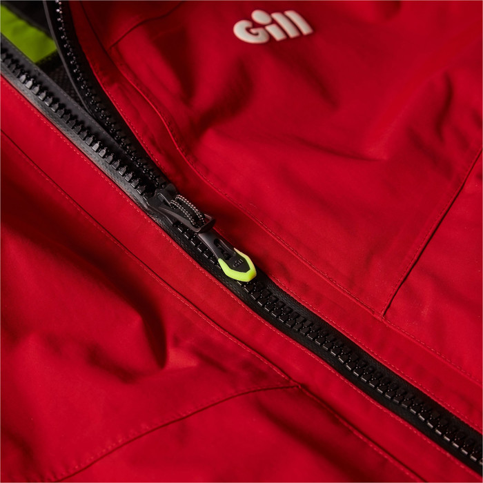 2024 Gill Hombre Os3 Coastal Chaqueta Os32j - Rojo